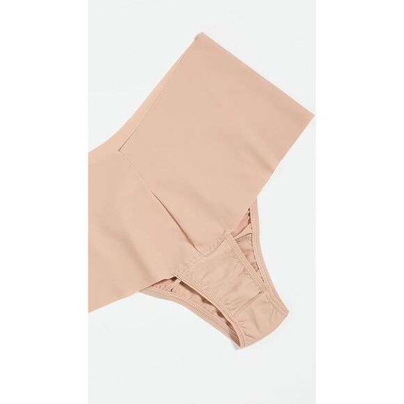 Hanky Panky Women's Breathe Hi Rise Thong 3 Pack, Tau3, Tan, M - New - Picture 2 of 5